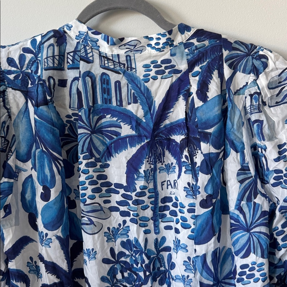 Farm Rio Sweet Rio Mini Dress Size M - Picture 11 of 13
